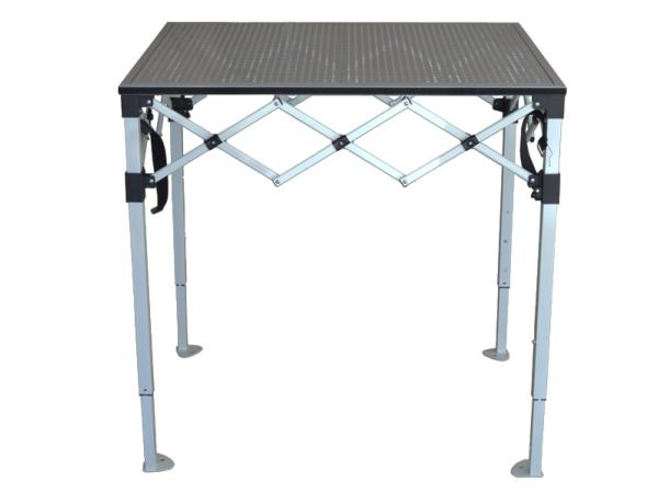 Table Comptoir Pliant Plateau Acier 1m X 70cm