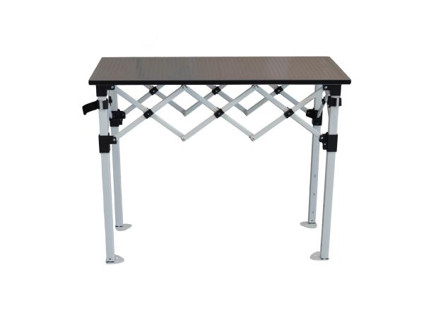 Table Comptoir Pliant Plateau Acier 1m X 40cm