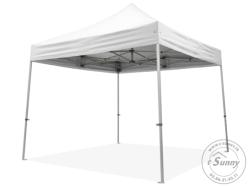 Tente Pliante bâche 320g/m² tube 45mm ALU 4X4M