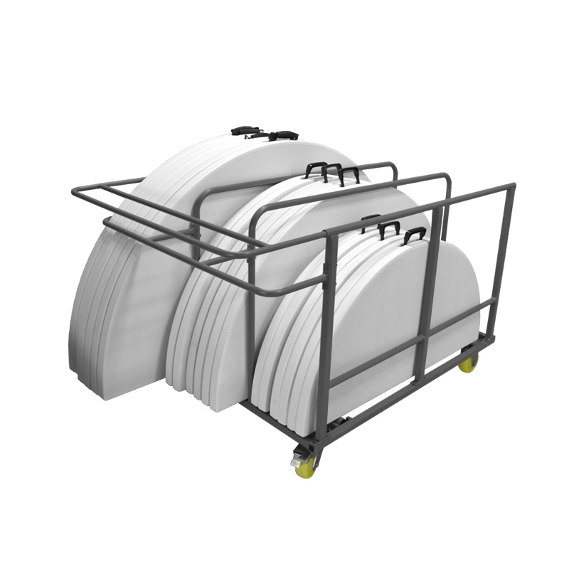 Chariot pour tables rondes