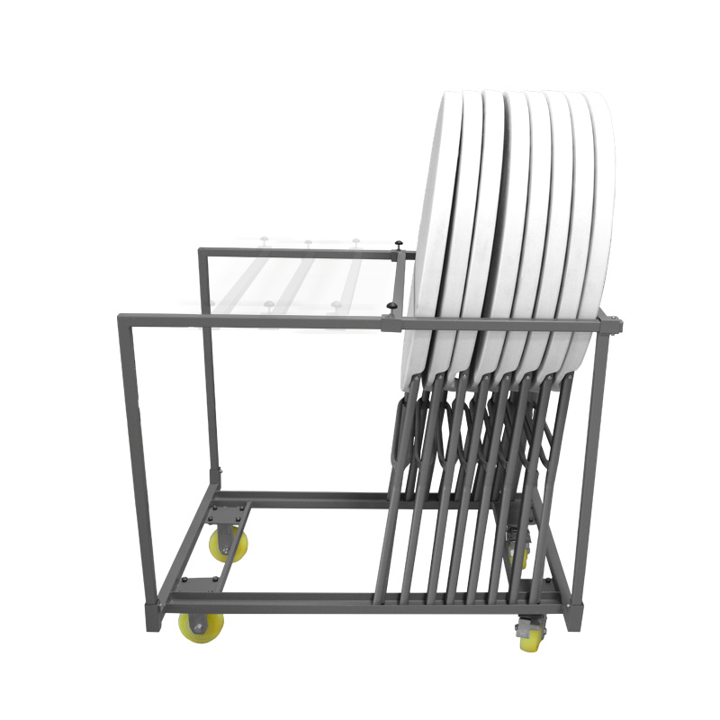 Chariot pour tables mange debout