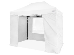 Barnum pliant Acier 32mm 2X3M + Pack Latéral avec fermeture