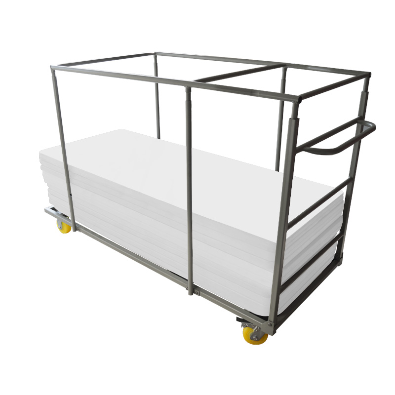 Chariot pour tables rectangulaires
