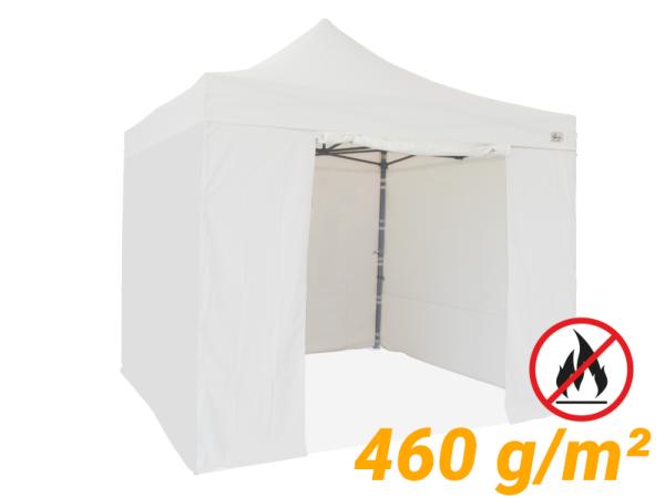 Tente Pliante PRO ALU 45mm PREMIUM 4x4M + Pack Latéral avec fermeture