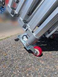 Tente Pliante Aluminium 55mm - 4x6m + Pack latéral avec fermeture